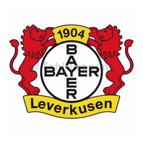 Bayer Leverkusen T-shirts Iron On Transfers N3334 - Click Image to Close